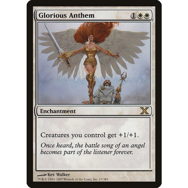 Magic: The Gathering Glorious Anthem (017) Moderately Played