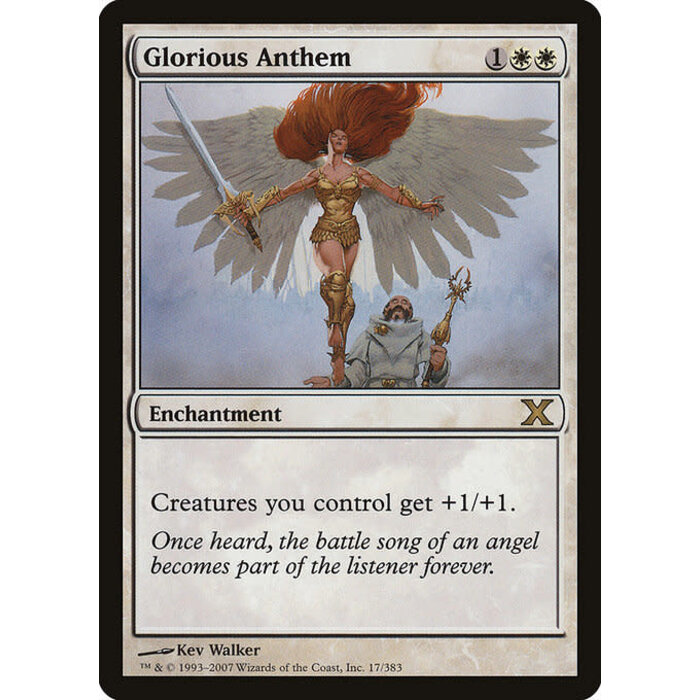 Magic: The Gathering Glorious Anthem (017) Heavily Played