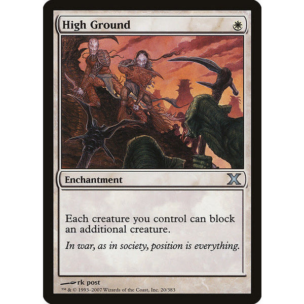Magic: The Gathering High Ground (020) Lightly Played