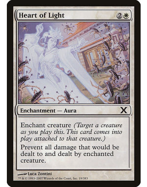 Magic: The Gathering Heart of Light (019) Lightly Played