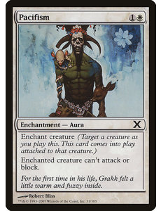 Magic: The Gathering Pacifism (031) Moderately Played