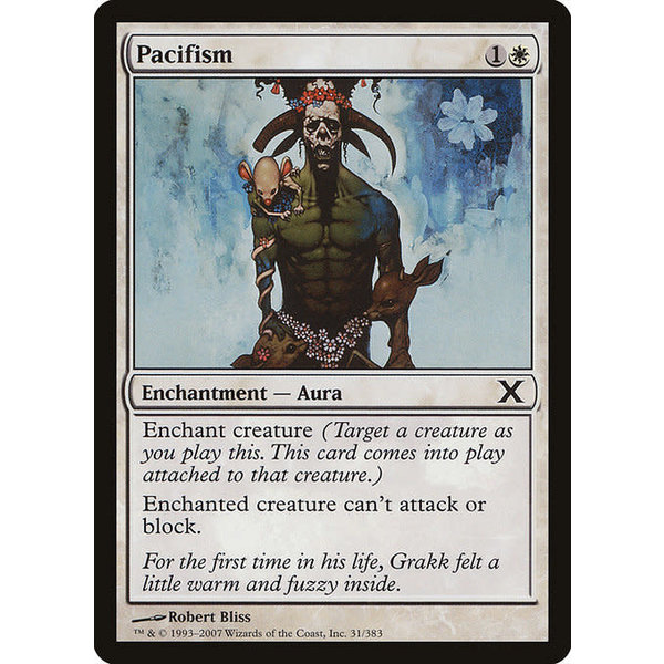 Magic: The Gathering Pacifism (031) Moderately Played