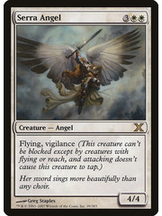 Magic: The Gathering Serra Angel (039) Moderately Played