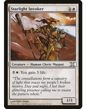Magic: The Gathering Starlight Invoker (047) Lightly Played