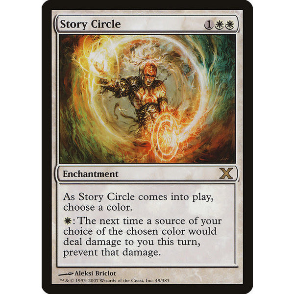 Magic: The Gathering Story Circle (049) Moderately Played