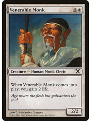 Magic: The Gathering Venerable Monk (055) Lightly Played