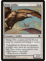 Magic: The Gathering Wild Griffin (059) Moderately Played