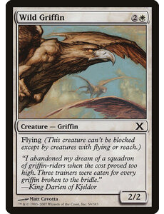 Magic: The Gathering Wild Griffin (059) Moderately Played