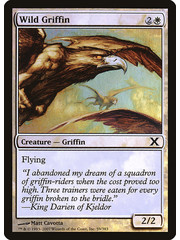 Magic: The Gathering Wild Griffin (059) Lightly Played Foil