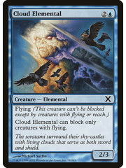 Magic: The Gathering Cloud Elemental (074) Lightly Played