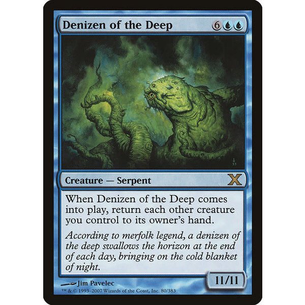 Magic: The Gathering Denizen of the Deep (080) HP