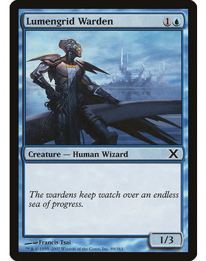Magic: The Gathering Lumengrid Warden (089) Lightly Played