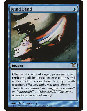 Magic: The Gathering Mind Bend (093) Moderately Played