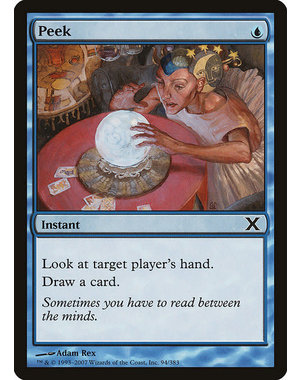 Magic: The Gathering Peek (094) Moderately Played