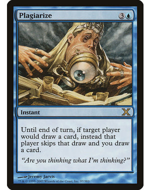 Magic: The Gathering Plagiarize (097) Lightly Played