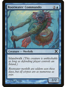 Magic: The Gathering Rootwater Commando (102) Lightly Played