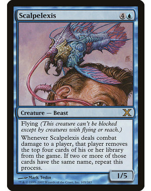 Magic: The Gathering Scalpelexis (105) Heavily Played