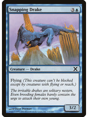 Magic: The Gathering Snapping Drake (110) Lightly Played