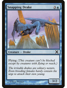Magic: The Gathering Snapping Drake (110) Lightly Played
