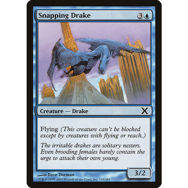 Magic: The Gathering Snapping Drake (110) Lightly Played