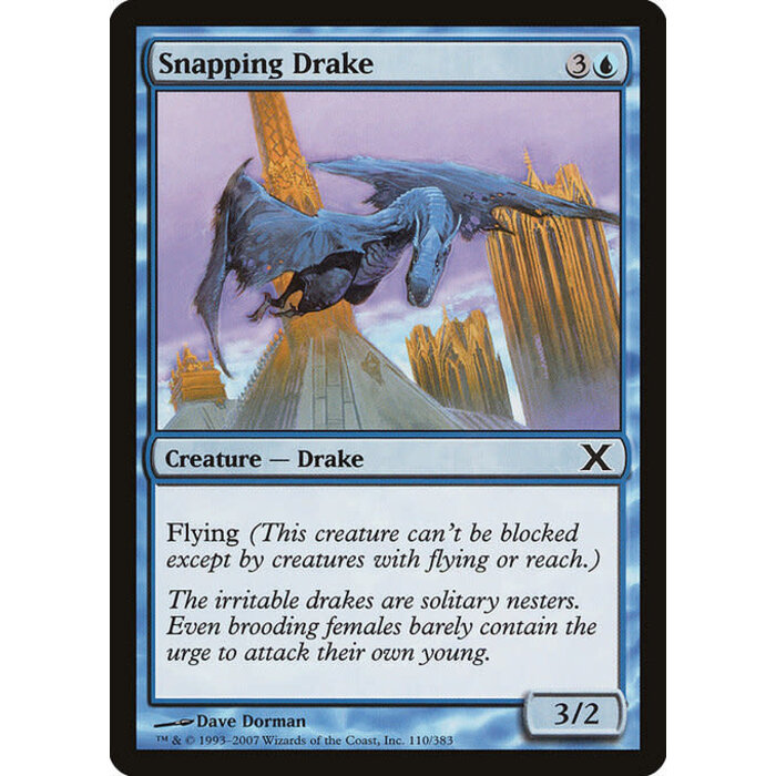 Magic: The Gathering Snapping Drake (110) Lightly Played