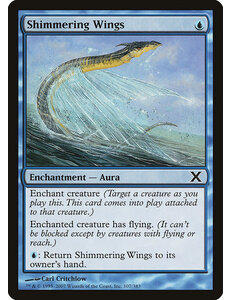 Magic: The Gathering Shimmering Wings (107) Lightly Played