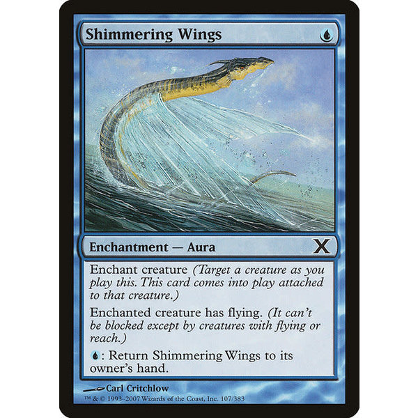 Magic: The Gathering Shimmering Wings (107) Lightly Played
