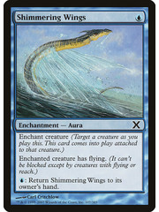 Magic: The Gathering Shimmering Wings (107) Damaged