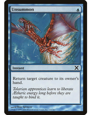 Magic: The Gathering Unsummon (122) Lightly Played