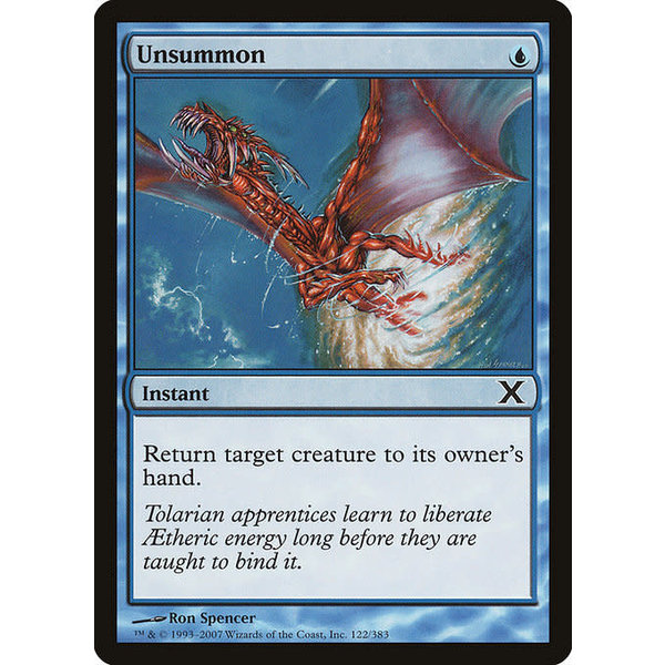 Magic: The Gathering Unsummon (122) Lightly Played