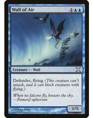 Magic: The Gathering Wall of Air (124) LP