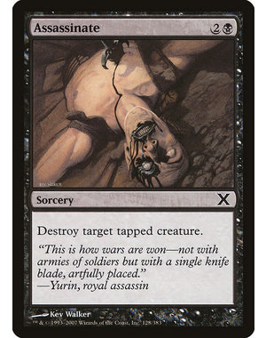 Magic: The Gathering Assassinate (128) Lightly Played