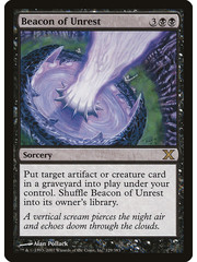 Magic: The Gathering Beacon of Unrest (129) Lightly Played
