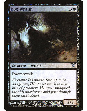 Magic: The Gathering Bog Wraith (130) Lightly Played Foil