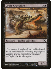 Magic: The Gathering Dross Crocodile (138) Lightly Played