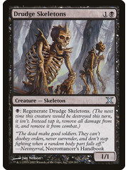 Magic: The Gathering Drudge Skeletons (139) Moderately Played