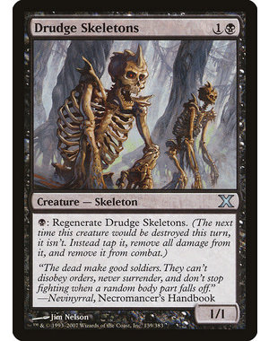 Magic: The Gathering Drudge Skeletons (139) Moderately Played