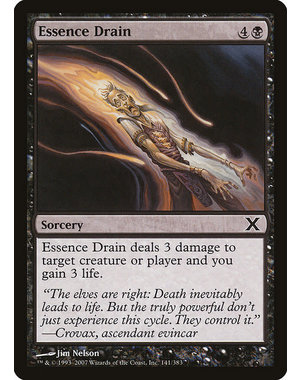 Magic: The Gathering Essence Drain (141) Moderately Played