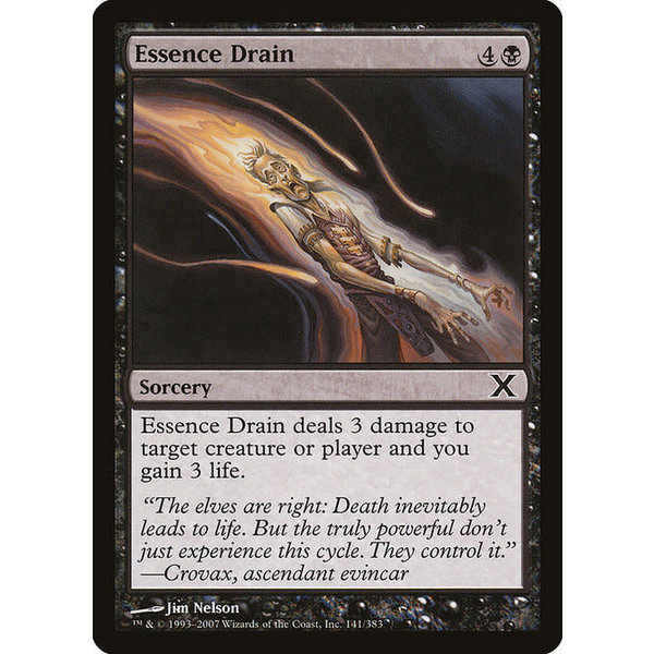 Magic: The Gathering Essence Drain (141) Moderately Played