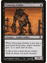 Magic: The Gathering Festering Goblin (143) Moderately Played