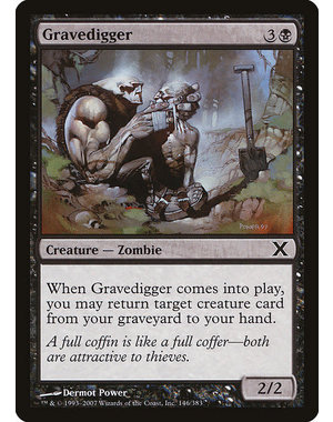 Magic: The Gathering Gravedigger (146) Lightly Played