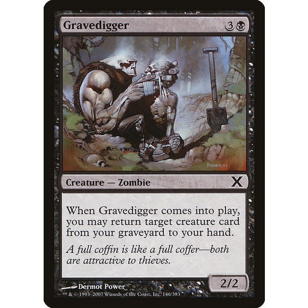 Magic: The Gathering Gravedigger (146) Lightly Played