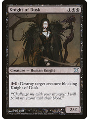 Magic: The Gathering Knight of Dusk (152) Lightly Played