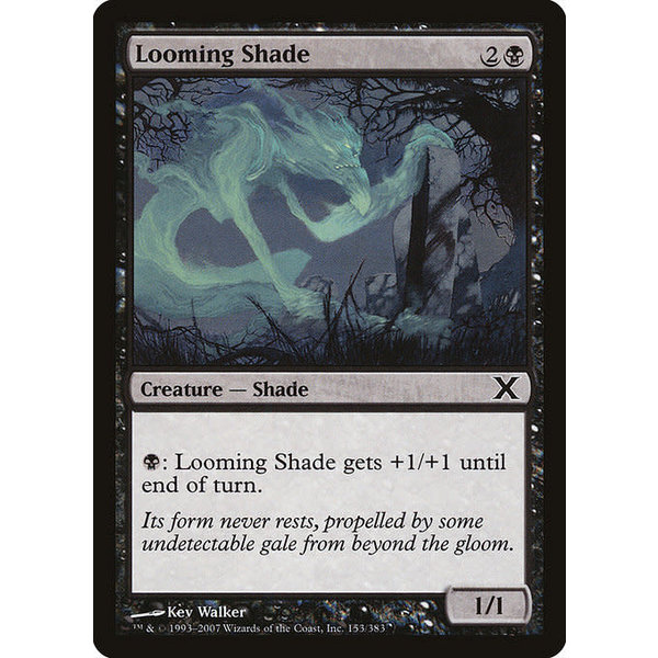 Magic: The Gathering Looming Shade (153) Moderately Played
