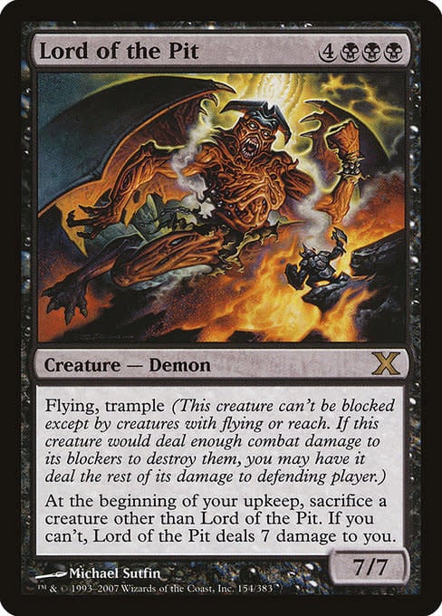 mtg lord cards Sauron, the Dark Lord main image 0