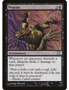Magic: The Gathering Megrim (157) LP