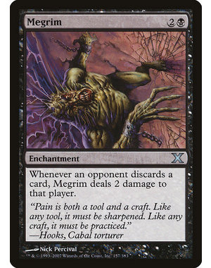 Magic: The Gathering Megrim (157) LP