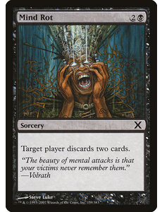 Magic: The Gathering Mind Rot (159) Lightly Played