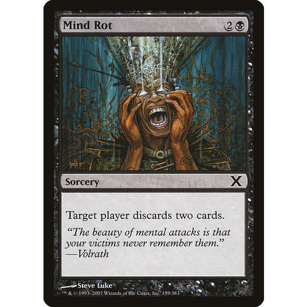 Magic: The Gathering Mind Rot (159) Lightly Played