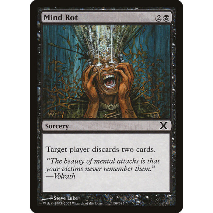Magic: The Gathering Mind Rot (159) Lightly Played